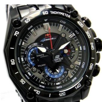 Gambar Casio Edifice EF 550 Ledbul Black Wiper jam tangan pria