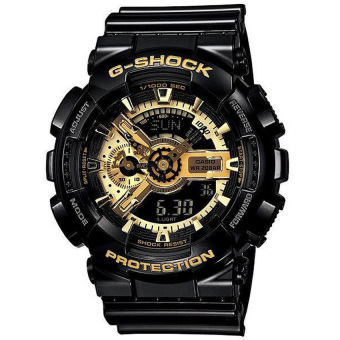 Gambar Casio G Shock GA 110GB 1AER Black Gold