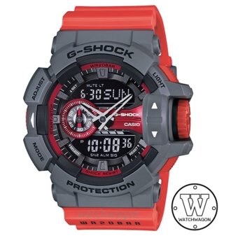 Gambar Casio G Shock GA 400 4B Jam Tangan Pria   Red