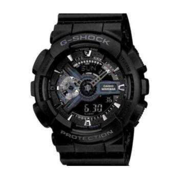 Gambar Casio G Shock Jam Tangan Pria   Strap Resin   Hitam   GA 110 1B