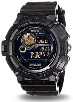 Gambar Casio G Shock Men s Black Resin Band Watch G9300GB 1   Intl