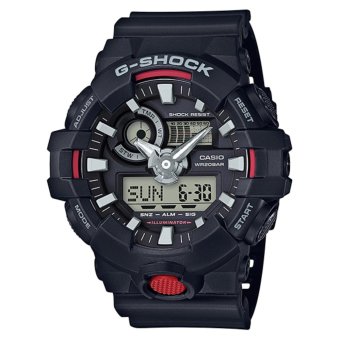 Gambar Casio G Shock Men s Black Resin Strap Watch GA 700 1A   intl