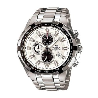 Gambar Casio Jam Tangan Pria Edifice EF 539D 7AVDF   Silver Hitam