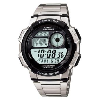 Gambar Casio Jam Tangan Pria   Silver   Stainless Steel   AE 1000WD 1AVDF