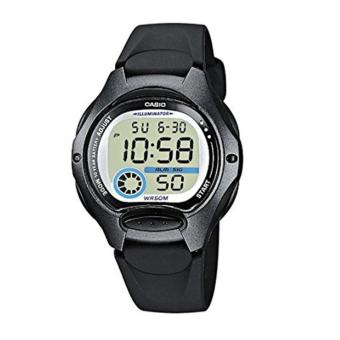 Casio Jam Tangan Wanita Casio LW-200-1BVDF Black Resin Digital Watch  