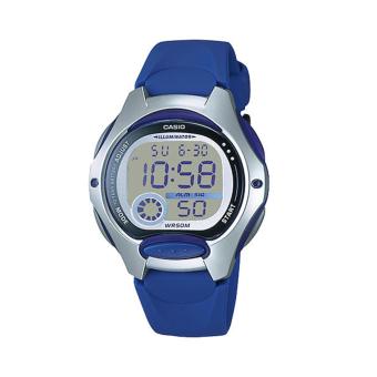 Casio Jam Tangan Wanita Casio LW-200-2AVDF Illuminator Silver Resin Digital Watch  