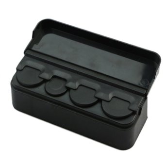 Gambar CCC Car Coin Pocket Case Storage 4 Slot Holder Organizer Tempat Uang Koin