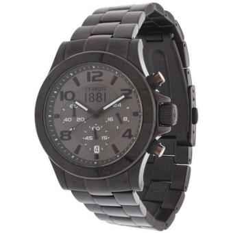 Gambar Cerruti 1881 Jam Tangan Pria Cerruti 1881 CRA101F211G Chronograph Black Stainless Steel