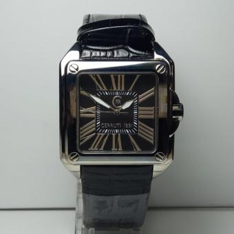 Gambar Cerruti 1881 Jam Tangan Pria Cerruti 1881 CRC010A222B Silver Stainless Steel Leather Black