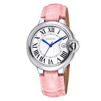 chechang The new 2016 WEIQIN brand watches with a calendar of Qin Wei leather ladies business casual water table table table (Pink)  