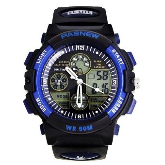 Child Watch Boy Pudson Cat Watch Male Student Waterproof SportWatch High School Junior High School Student Electronic Watch - intl  