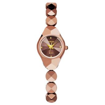 CITOLE ROSDN Luxury Women Watch Famous Top Brands Fashion Design Bracelet Quartz Watches Ladies Dress Clock Hour Gift 2016 (champagne)  