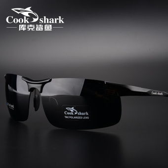 Gambar Cookshark driver mobil mata terpolarisasi malam visi kaca mata kacamata hitam pria