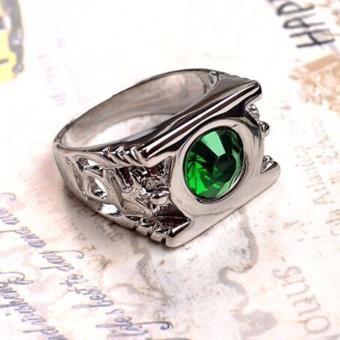 Crystal Green Lantern Ring Party Ring For Men Jewelry - Intl April 2018 - 2 Crystal Green Lantern Ring Party Ring For Men Jewelry - intl - 2