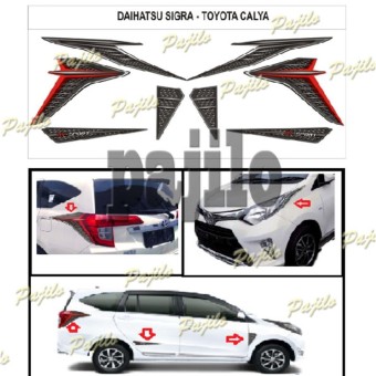 Cek Harga Baru 2pcs Aksesoris Mobil Toyota Calya Daihatsu 