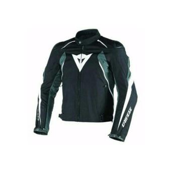 Gambar Dainese Raptors Tex Jacket Black White Antracite