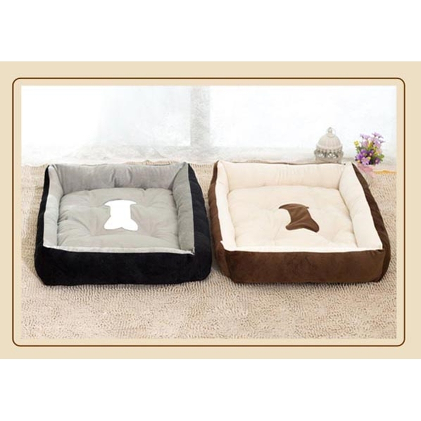 Dapat Dilepas Anak Anjing Kucing Anjing Tambahan Bantal Selimut Kandang Pet HouseXS (Hitam) ...