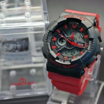 Gambar Digitec   DG 2020   Jam tangan Pria   Model Trendy Sporty   Rubberstrap   Dual time