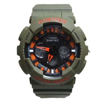 Gambar Digitec DG 2032 T   Jam Tangan Pria   Hijau   Karet   Men s