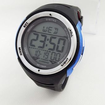 Gambar Digitec DG2100   Jam Tangan Sport Pria   Digital Mode   Full Rubber   Hitam Biru