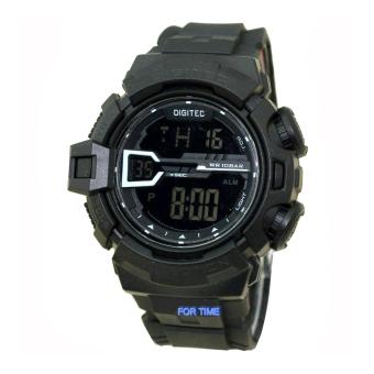 Gambar Digitec   DG2110M   Jam Tangan Pria   Strap Karet   Hitam Merah Putih