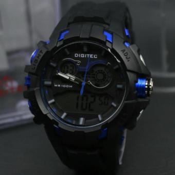 Gambar Digitec DG3042 PRT   Dual Time   Rubber Strap