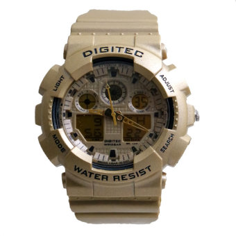 Gambar Digitec   Jam Tangan Pria   DG 2082 T Gold  Karet