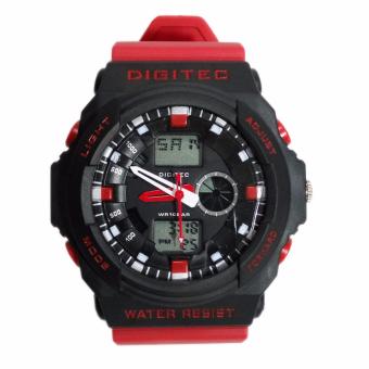 Gambar Digitec Jam Tangan Sporty Dan Trendy Pria ( Original )   DG007   Hitam