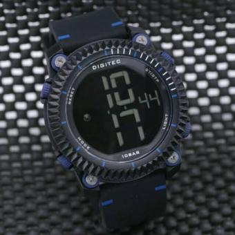 Gambar Digitec Original   DG3055T   Jam Tangan Pria   Strap Karet   Hitam