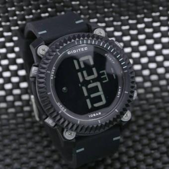 Gambar Digitec Original   DG3055T   Jam Tangan Pria   Strap Karet   Hitam