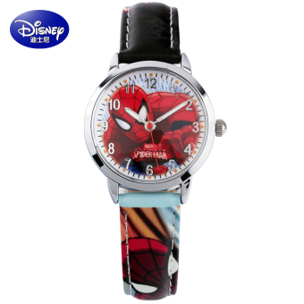 Gambar Disney Anak laki laki Spider Man jam tangan anak anak jam tangan