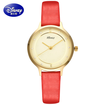 Gambar Disney Imut Tahan Air Model Trendi Kasual Jam Tangan Wanita Jam Tangan Wanita