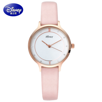 Gambar Disney Imut Tahan Air Model Trendi Kasual Jam Tangan Wanita Jam Tangan Wanita