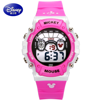 Gambar Disney kartun Mickey anak anak laki laki Gadis jam jam tangan anak