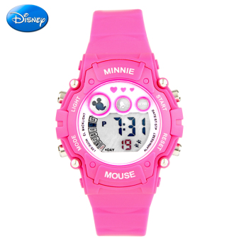 Gambar Disney Lucu Tahan Air Jelly Digital Elektronik Jam Tangan Jam Tangan Anak