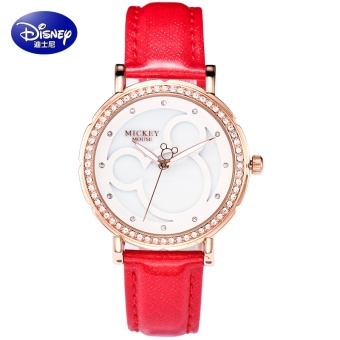 Gambar Disney Siswa Gadis Gadis Mickey Bentuk Perempuan Jam Tangan