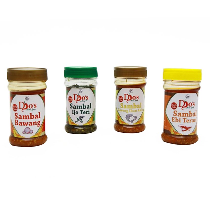 Djo's Chili Jam Paket Hemat Sambel