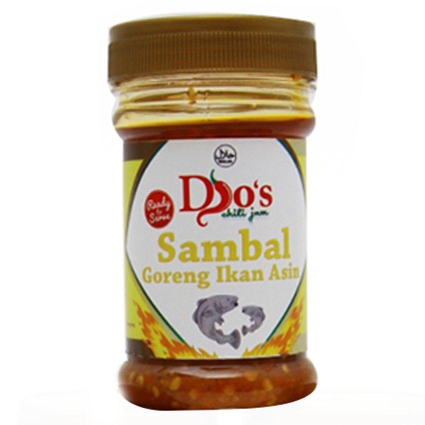 Djo's Chili Jam Sambel Goreng Ikan Asin