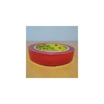 Gambar Double Tape 3M Red (Merah) Transparent Gel 22Mm