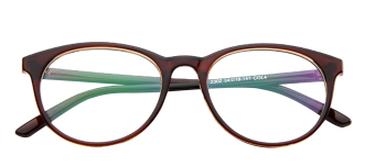 Gambar EOZY Korea Style Fashion Eye Glasses Unisex Optical Glasses Frame Plain Mirror Eyewear Glasses Frame (Brown)   Intl