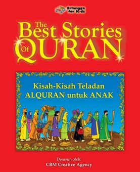 Gambar Erlangga Hard Cover Buku Merah   The Best Stories Of Qur an  TimEFK