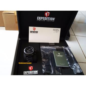 Expedition 6381 HItam - Limited Edition - Jam Tangan Pria - Original  