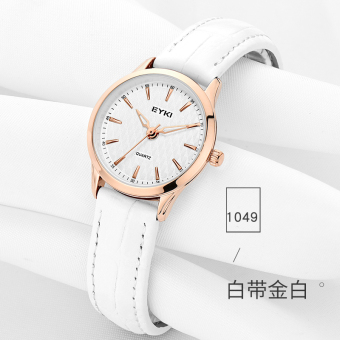 Gambar Eyki Korea Fashion Style baru asli mahasiswa jam tangan kulit