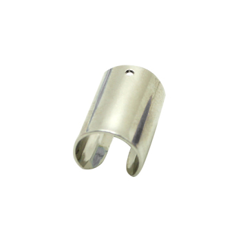 Fang Nada Klip Pada Anting-Anting Telinga Manset (Silver)