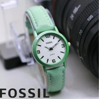 Gambar Fosil   Jam tangan wanita   Model Trendy   Casual   Leather strap