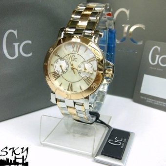 Gc Guess Collection Original Swiss Made X74002L1S (Silver + Gold)  
