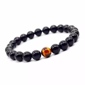  Harga  Gelang Batu  Giok  Hitam  Tiger Eye Pria Wanita Online 