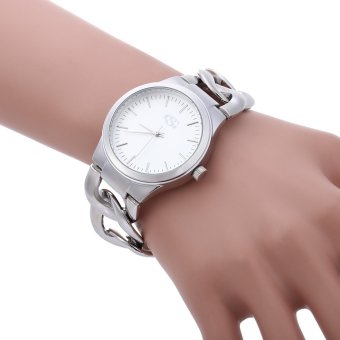 George Smith Female Quartz Watch Round Dial Hook-and-loop Strap Wristwatch - intl  