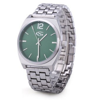 George Smith Male Quartz Watch Square Dial Wristwatch (GREEN)  