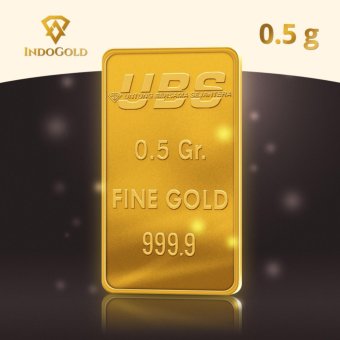 Gambar Gold Logam Mulia Emas UBS Untung Bersama Sejahtera 0.5 Gram